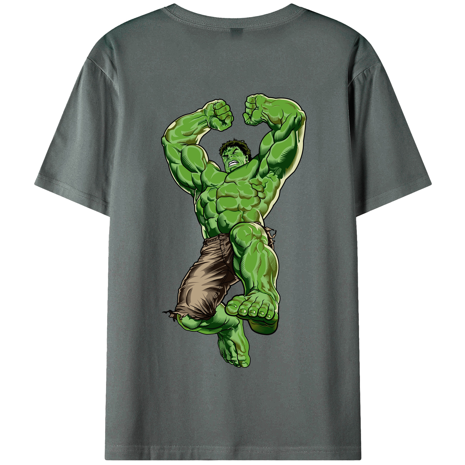 （画像用） アベンジャーズ The Avengers 綿100％半袖Tシャツ（背面プリント）